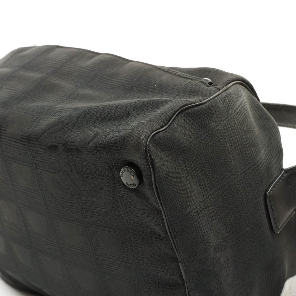 Auth Chanel Cosmetic Pouch Nylon Black #13612C96 - Picture 10 of 14